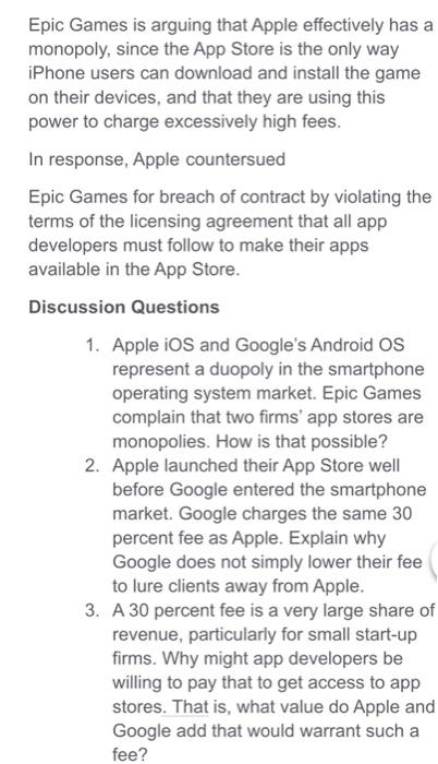 Answer the 5 questions given at the end of the