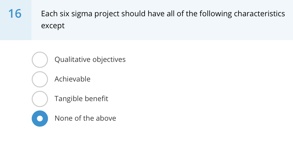 17 Outside in thinking refers to The customer's