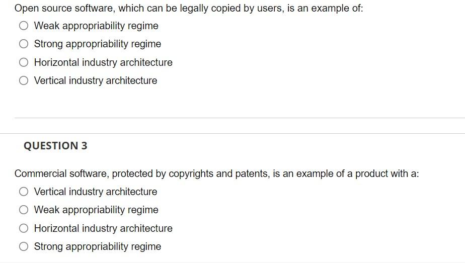 Open source software, which can be legally copied