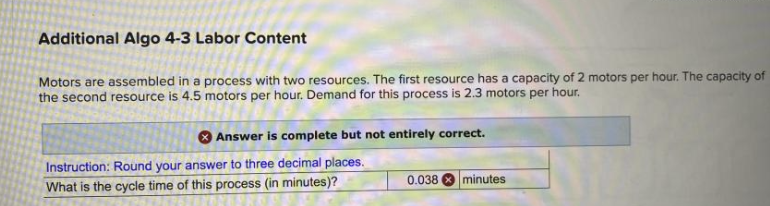 THE ANSWER IS NOT 26.087!!! Please supply the