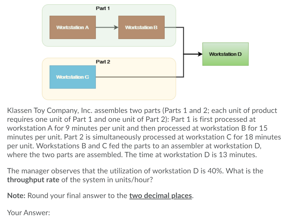Part 1 Workstation A WorkstationB Workstation D