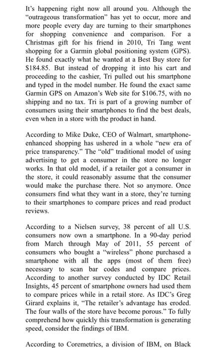 It's happening right now all around you. Although