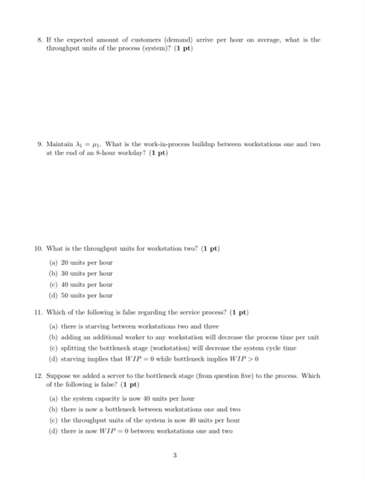 2 Capacity Analysis and Throughput A diagram of a