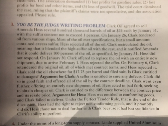 please explain how will you judge in this disput?