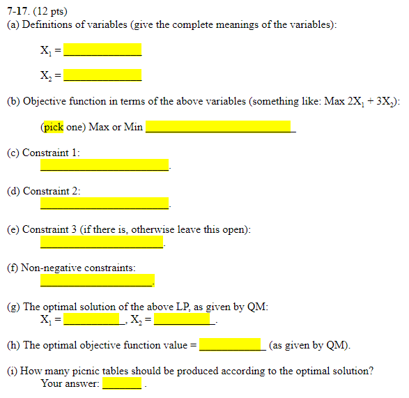 7-17 The Outdoor Furniture Corporation