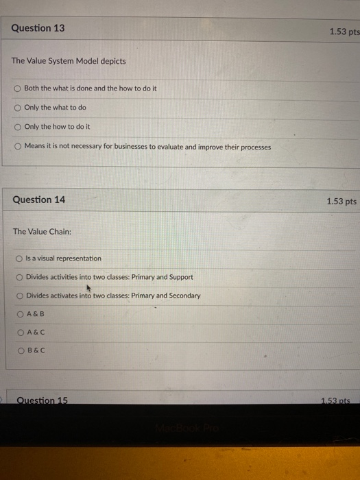 Does anyone know any if these? Question 11 1 1.5