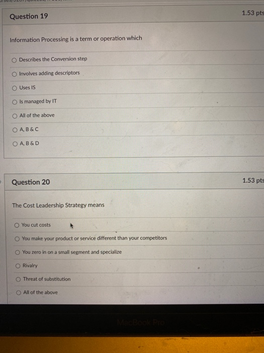 Does anyone know any if these? Question 11 1 1.5