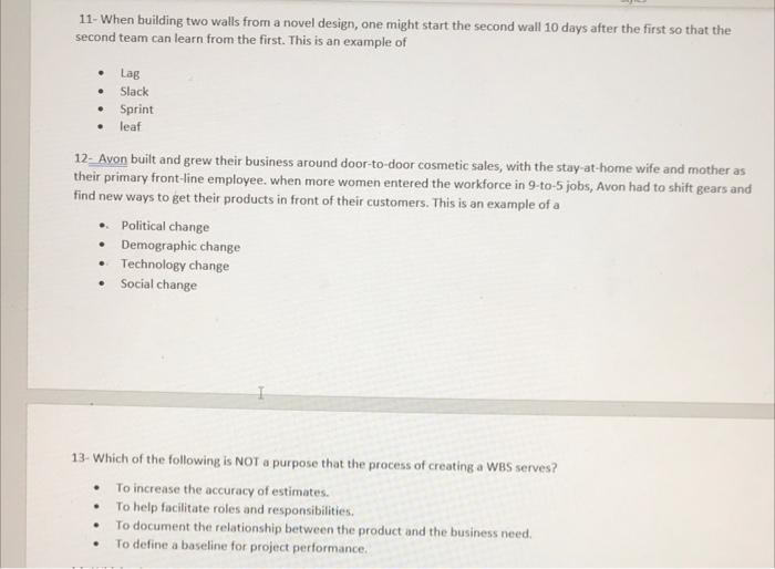 11- When building two walls from a novel design,