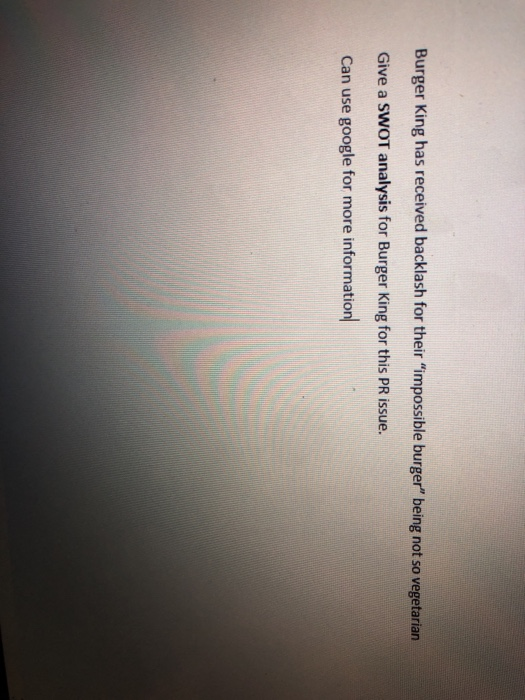 Burger King has received backlash for their