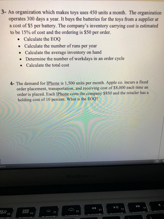 Can i get the answers to these please? 3- An
