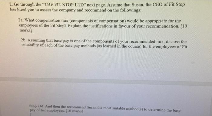 2. Go through the "THE FIT STOP LTD" next page.