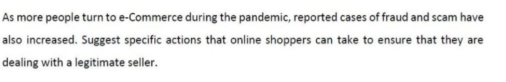 As more people turn to e-Commerce during the