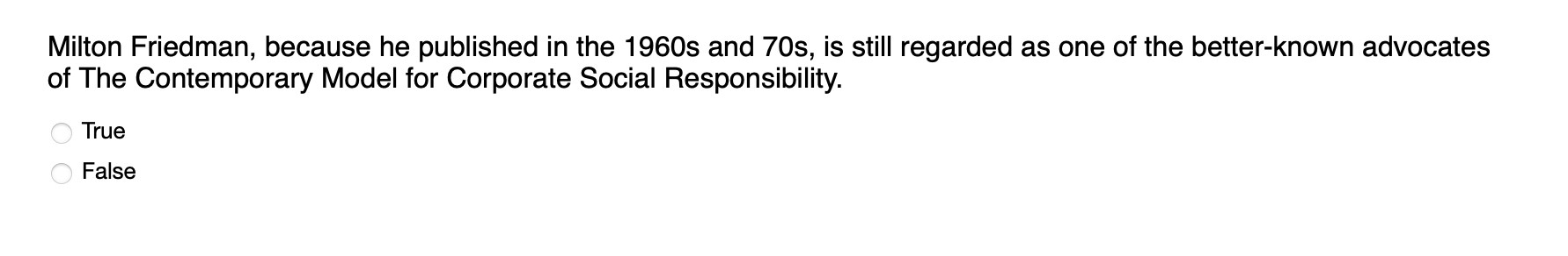 The largest advantage of the contemporary model