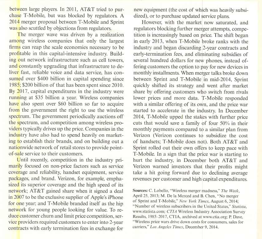 Can you summarize this case study? between large