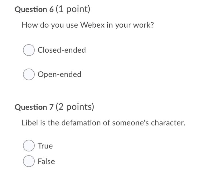 journalism please answer and explain Question 6