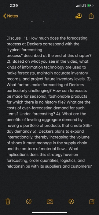 2:29 vil E- Notes Discuss 1). How much does the