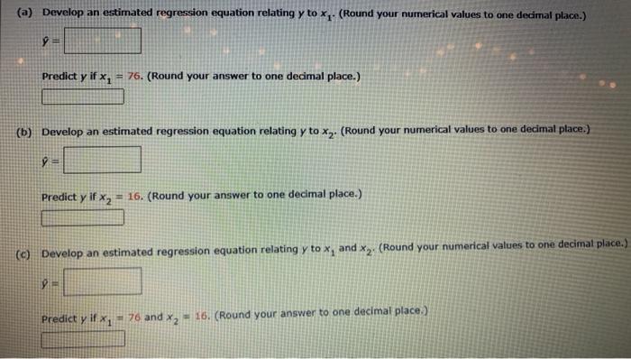 Consider the following data for a dependent