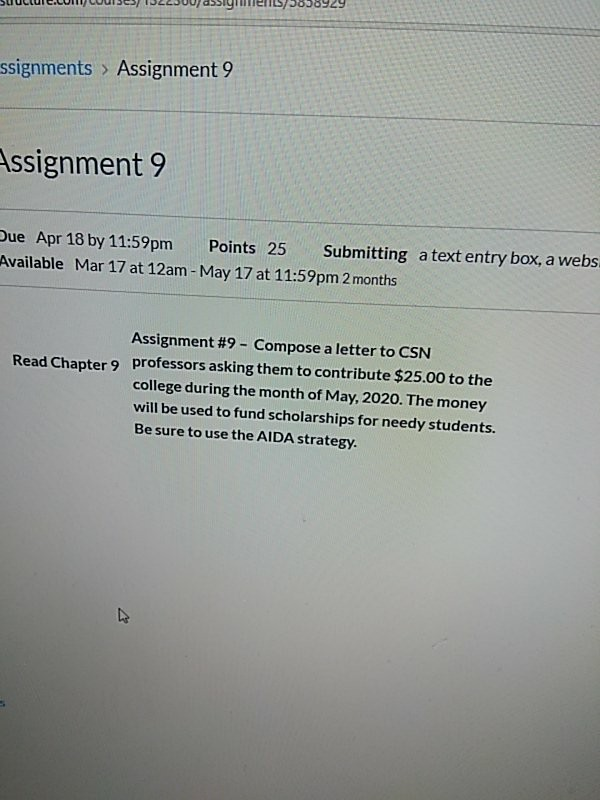 Hello there. l have to write a letter using the