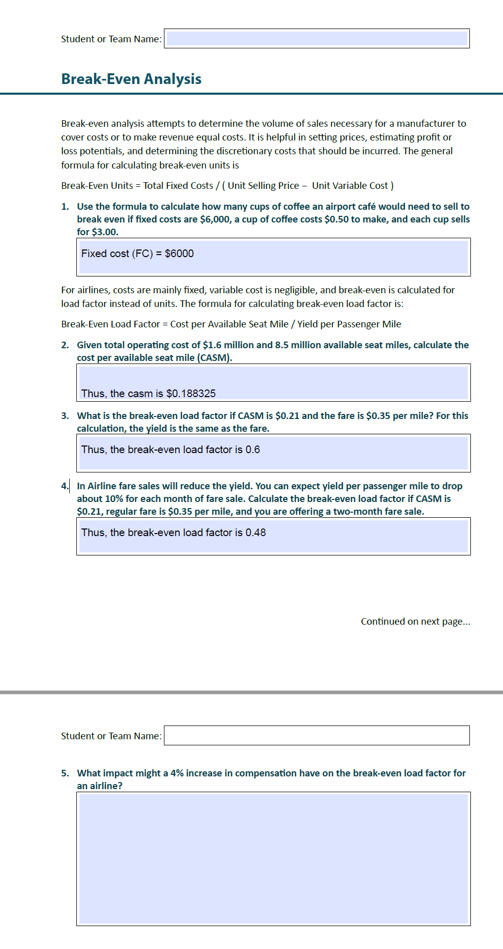 Need help with question 5.What impact might a 4%