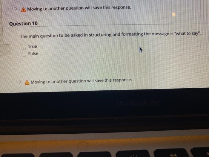 A Moving to another question will save this