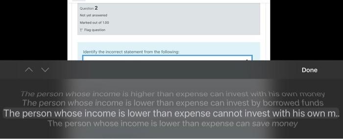 JUST NEED OPTION no need explain NO need for