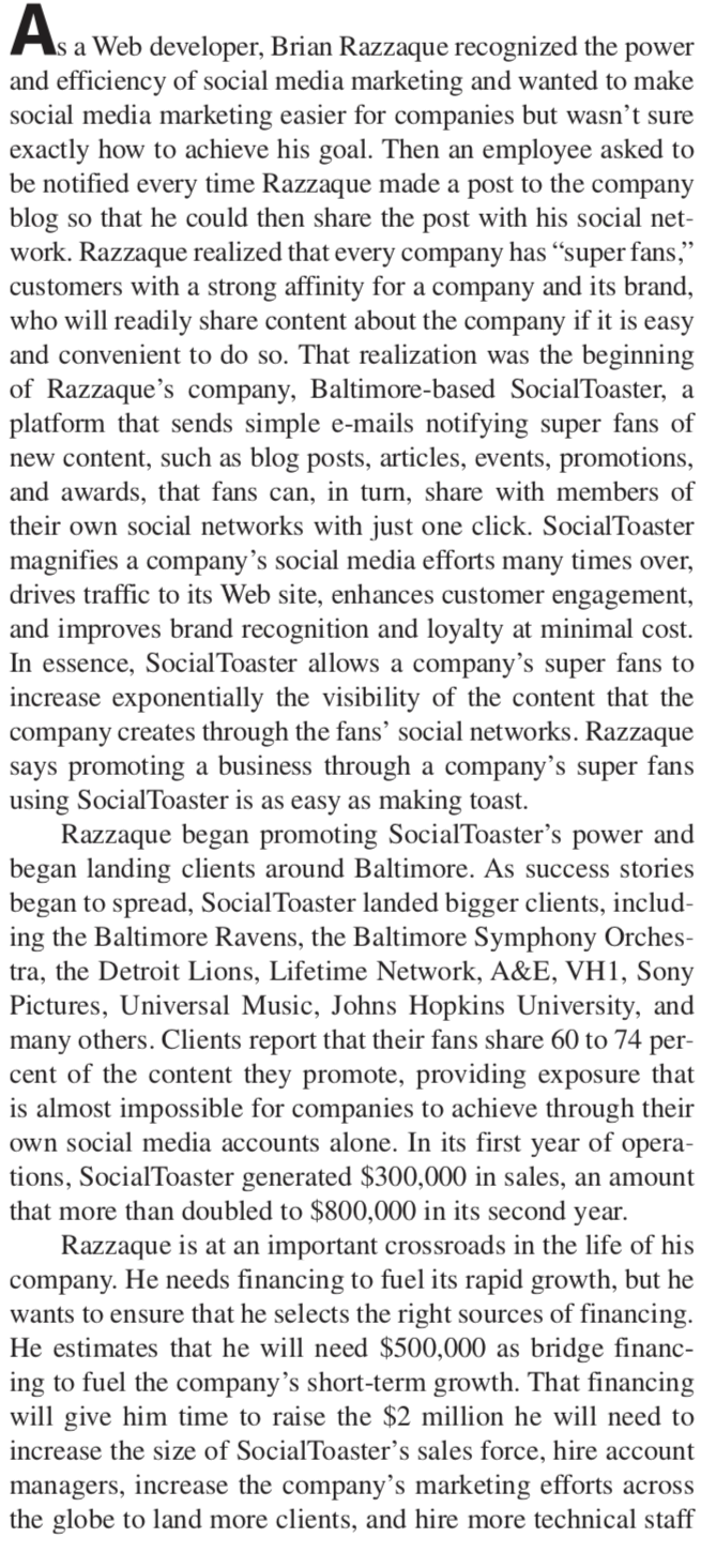 What advice can you offer Razzaque about avoiding