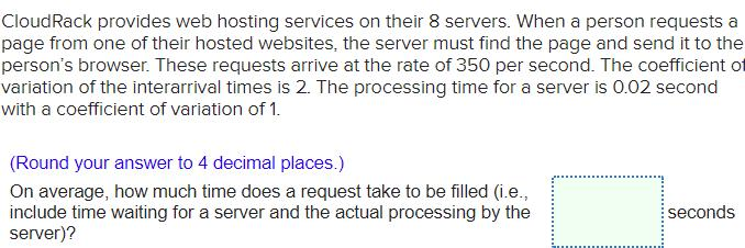 CloudRack provides web hosting services on their