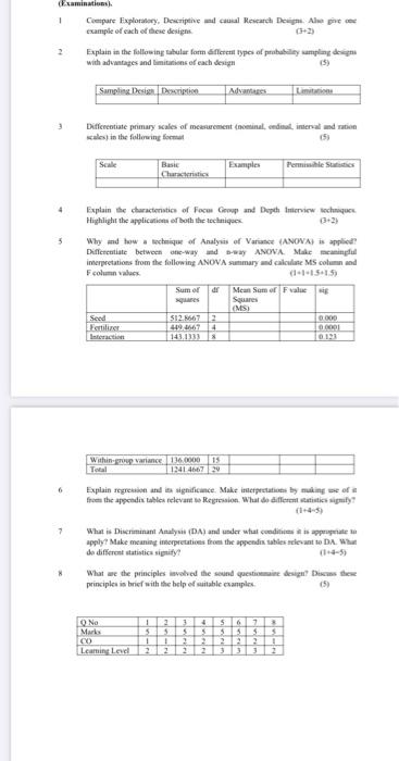 1 Compare Exploratory, Descriptive cul Research