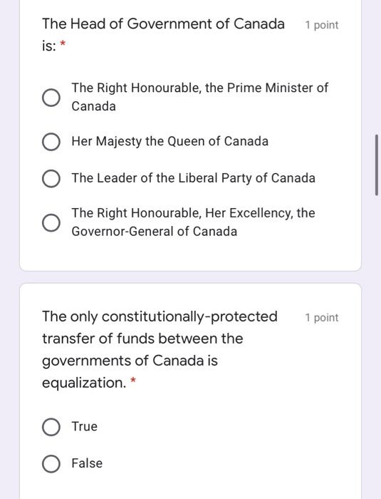 1 point [Checkbox question: the correct answer is