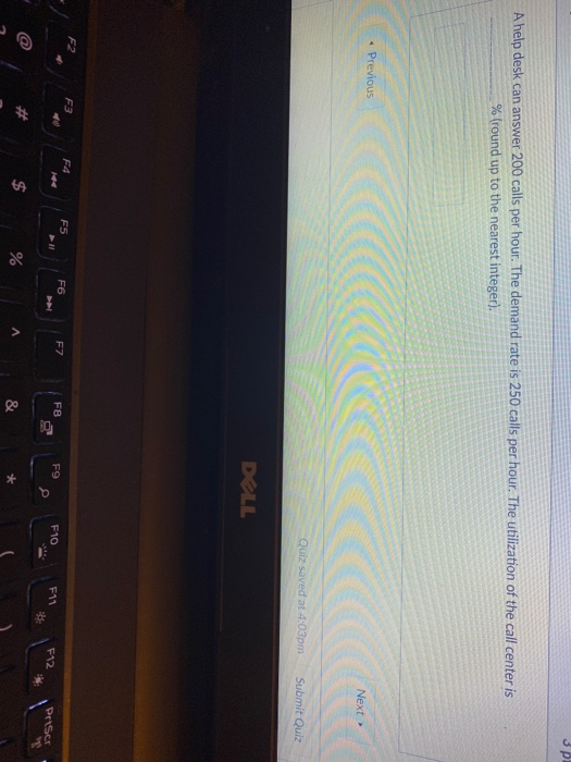 3 . A help desk can answer 200 calls per hour.