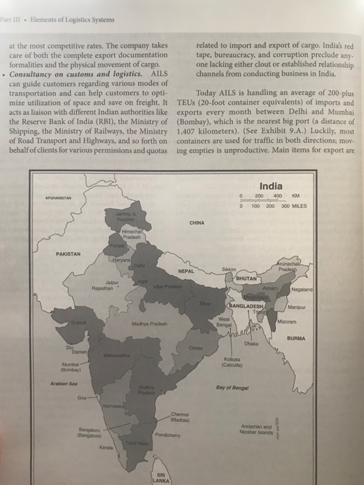 Contemporary Logistics 11th Edition, Chapter 9: