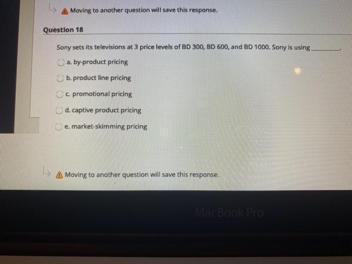 A Moving to another question will save this