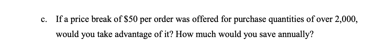 QUESTION 2. Given the following information,