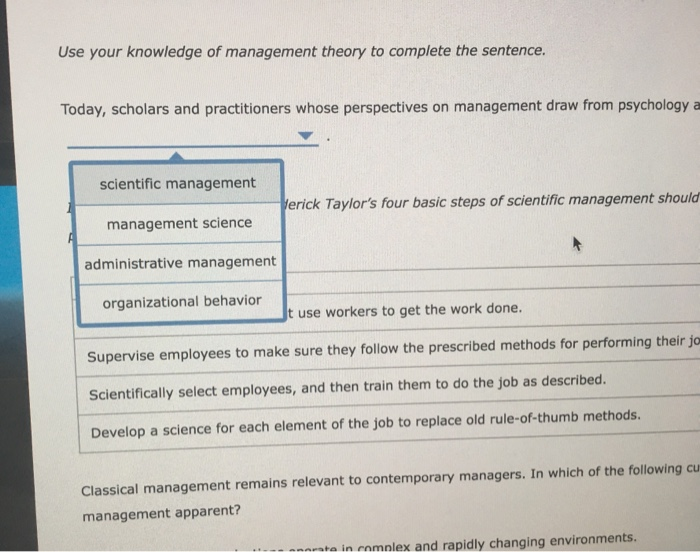 3. Classical, behavioral, and quantitative