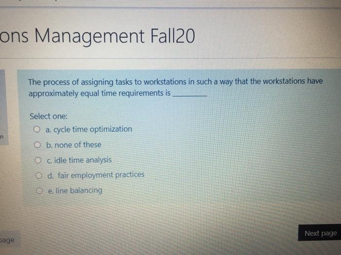 ions Management Fall20 Which tool is very useful