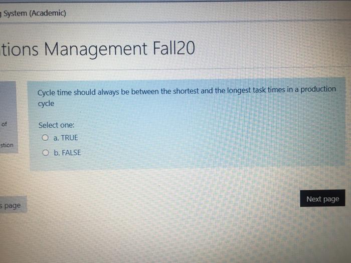 ions Management Fall20 Which tool is very useful
