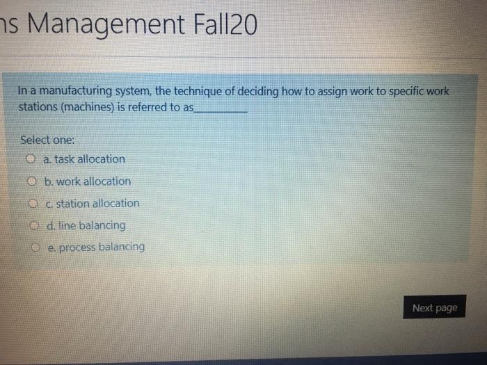 ions Management Fall20 Which tool is very useful