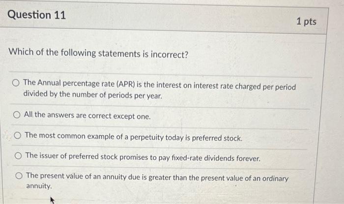 In computing the present and future value of