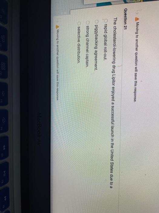 A Moving to another question will save this