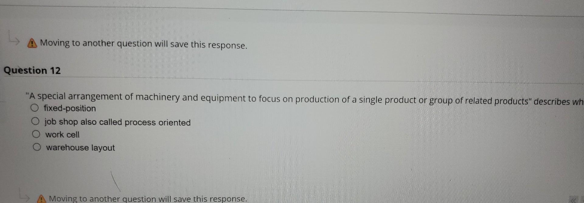 A Moving to another question will save this