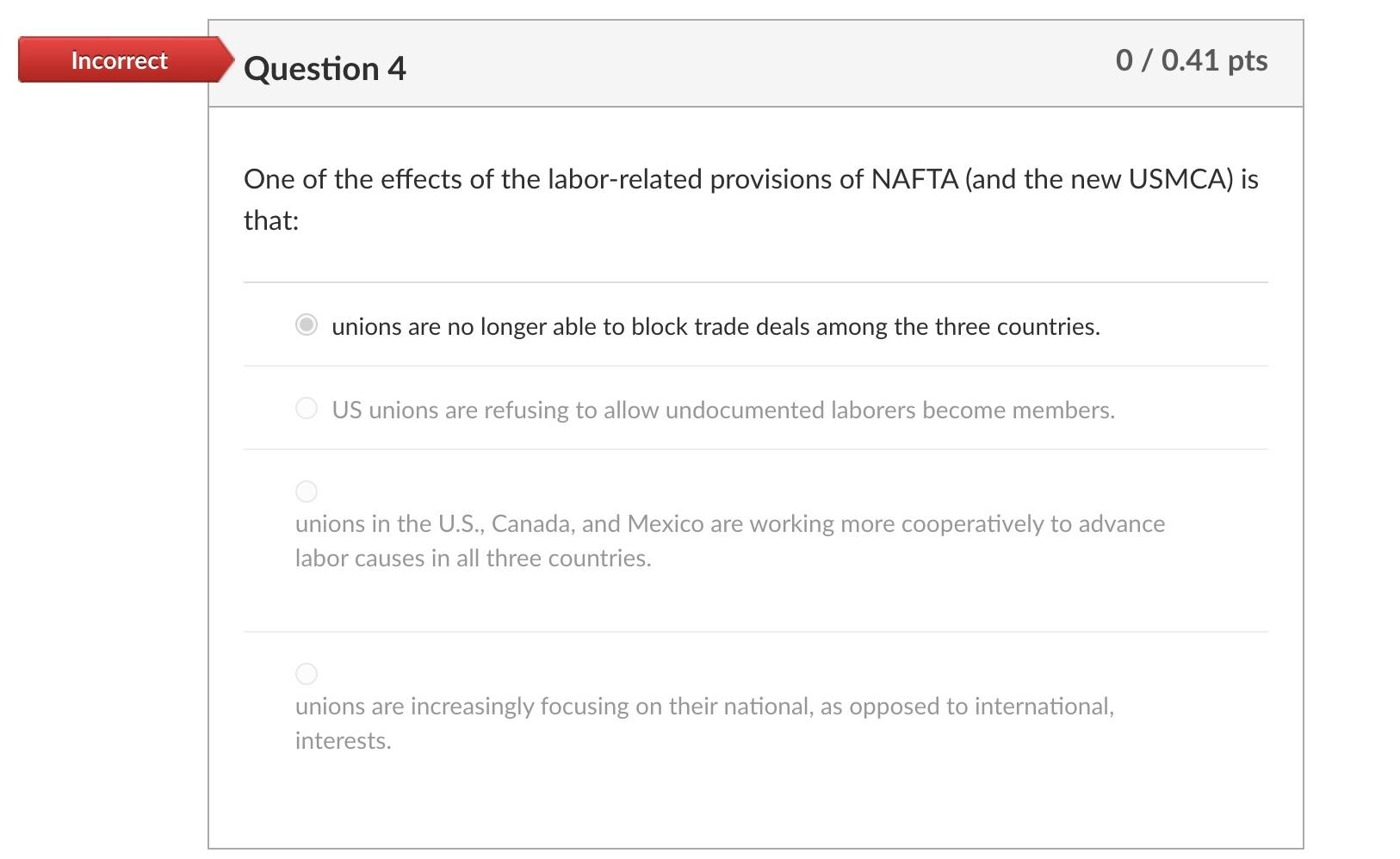 A US food processing company has reached a