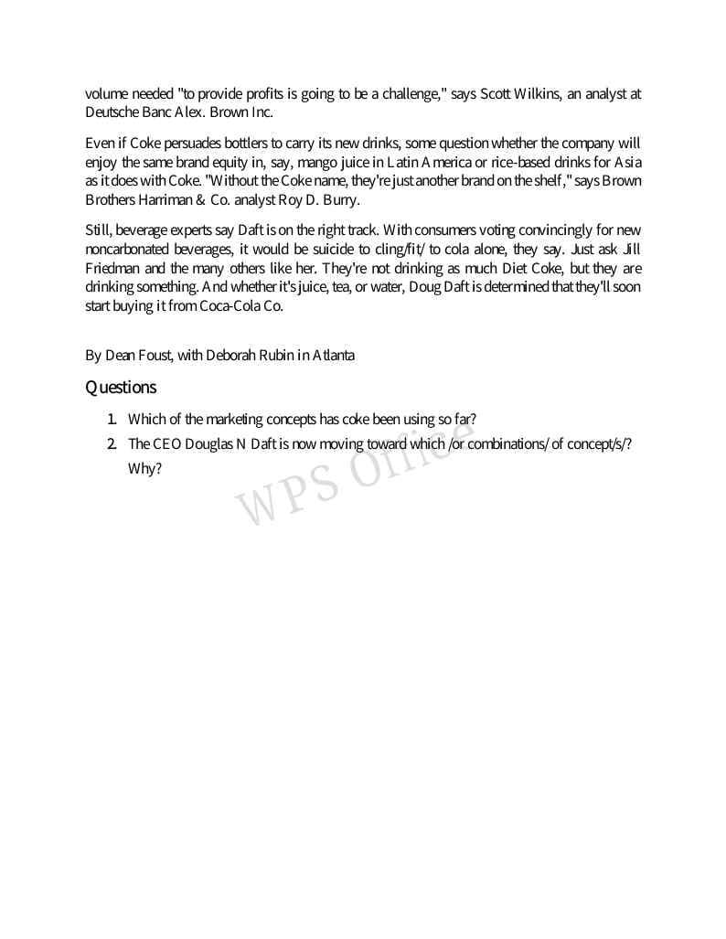 volume needed to provide profits is going to be a