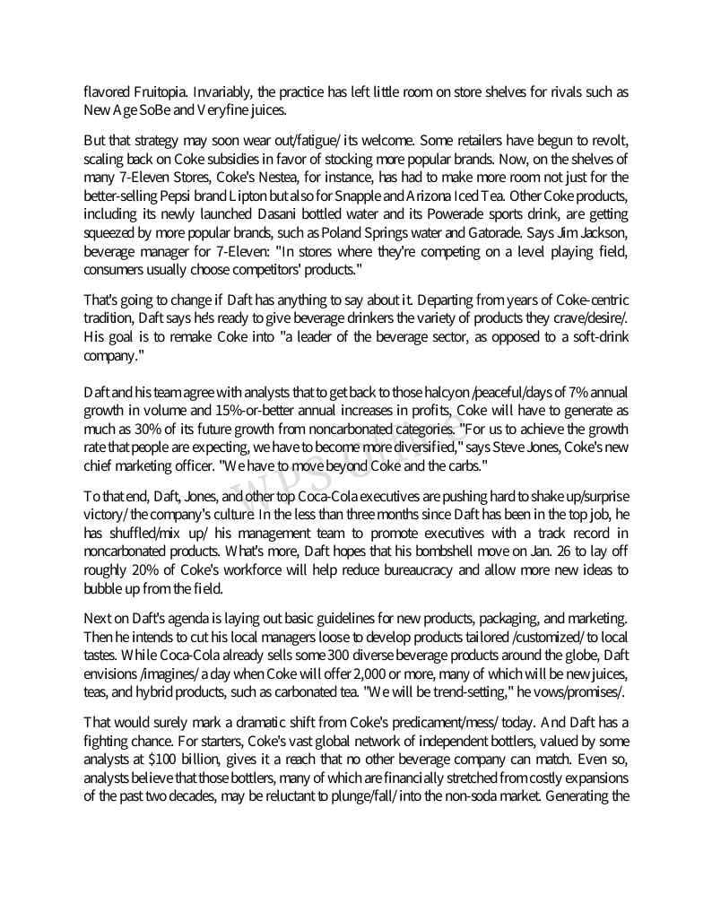 volume needed to provide profits is going to be a