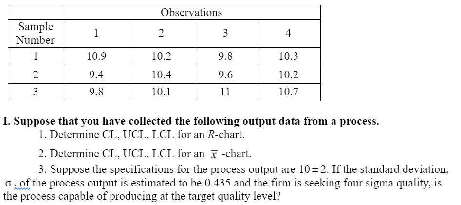 Solve the following two problem sets. Show your