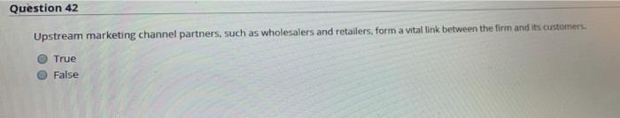 I need answers without explaining Question 40 The