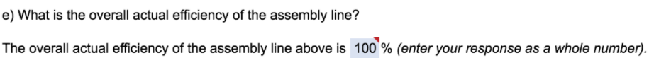 Please help with Question C and E An assembly