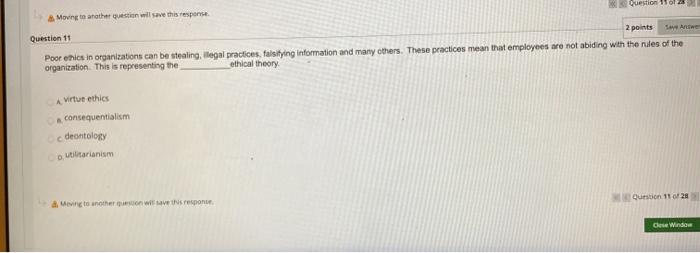 Question 1102 Moving to another question will