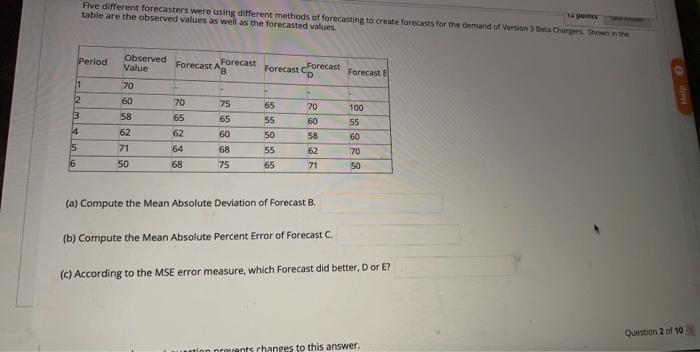 please write by handwithout excel Yomes Five