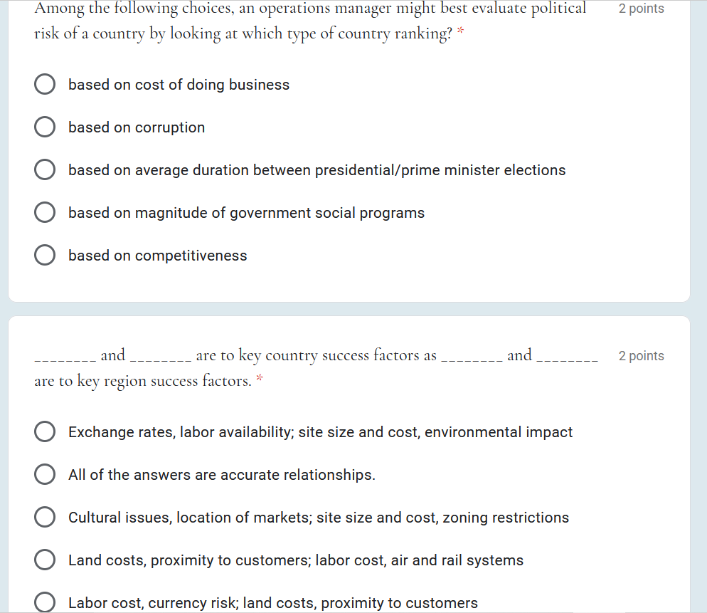 need the answer quickly please justification not