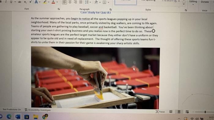 This is the case study questions ..... ill be